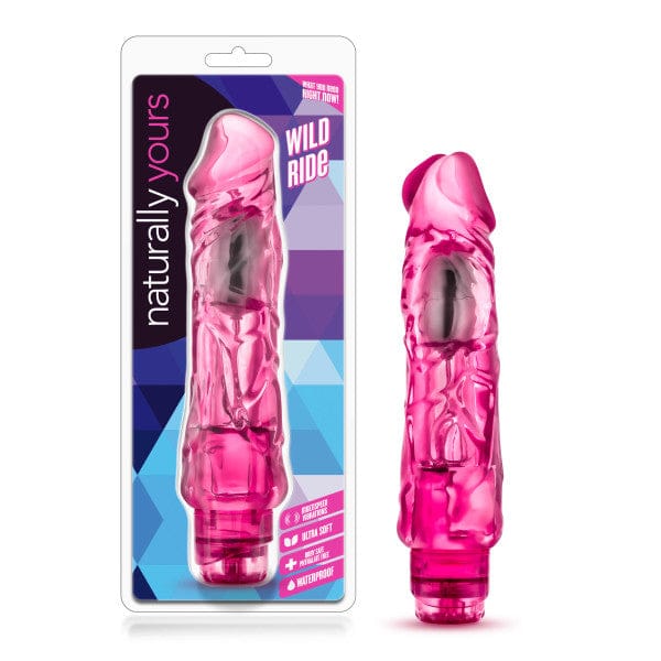 Naturally Yours Vibrator - Wild Ride - Pink