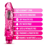 Naturally Yours Vibrator - Wild Ride - Pink