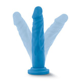 Neo - 7.5 Inch Dual Density Dildo - Neon Blue