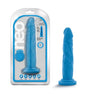 Neo - 7.5 Inch Dual Density Dildo - Neon Blue