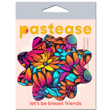 Neon Flowers Petal Breast Pasties