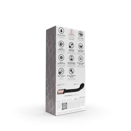 Nobü Gaya Ultimate Reach G-Spot Vibrator Black