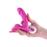 NS Novelties Colours Curve 5" Vibrating Dildo with Remote – Pink