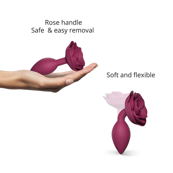 OPEN ROSES M Anal Plug - Plum Star