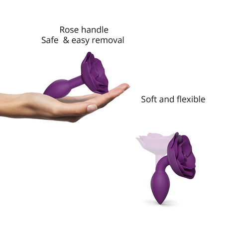 OPEN ROSES S Anal Plug - Purple Rain