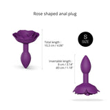 OPEN ROSES S Anal Plug - Purple Rain