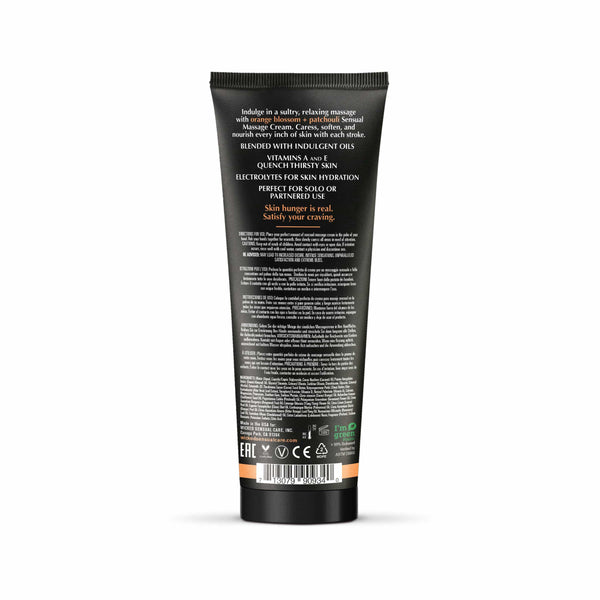 Orange Blossom + Patchouli Massage Cream 4oz