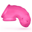 OXBALLS AIRLOCK Air-Lite Vented Chastity Cage — Pink Ice