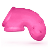 OXBALLS AIRLOCK Air-Lite Vented Chastity Cage — Pink Ice