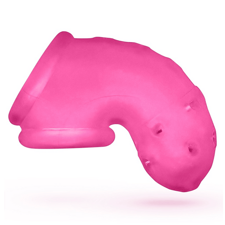 OXBALLS AIRLOCK Air-Lite Vented Chastity Cage — Pink Ice