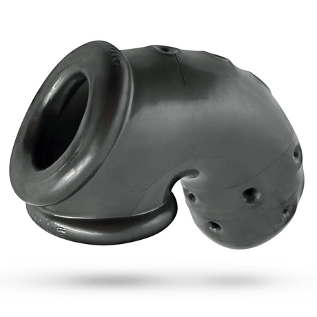 OXBALLS AIRLOCK Air-Lite Vented Chastity Cage — Steel