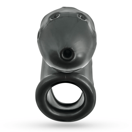 OXBALLS AIRLOCK Air-Lite Vented Chastity Cage — Steel
