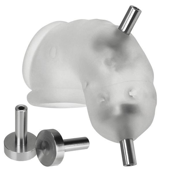 OXBALLS AIRLOCK Electro Vented Chastity Cage