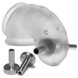 OXBALLS AIRLOCK Electro Vented Chastity Cage