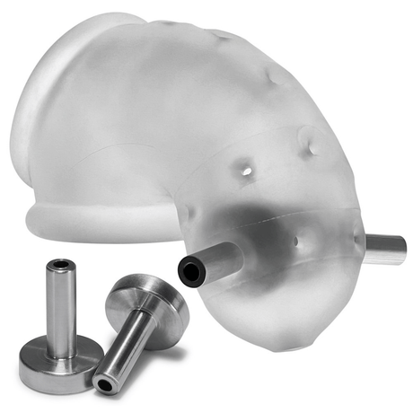 OXBALLS AIRLOCK Electro Vented Chastity Cage