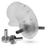 OXBALLS AIRLOCK Electro Vented Chastity Cage