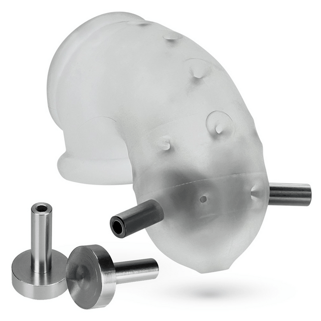 OXBALLS AIRLOCK Electro Vented Chastity Cage