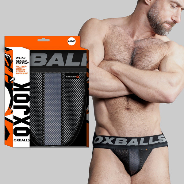 OXBALLS AIRMESH Swagger Jockstrap Large