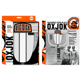 OXBALLS BULGER Big Pouch Jockstrap White Snow XX-Large