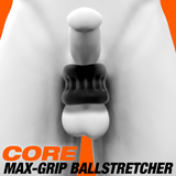 OXBALLS CORE Black Ice Ribbed Ball Stretcher