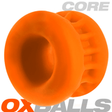 OXBALLS CORE Orange Ice Ribbed Ball Stretcher