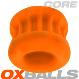 OXBALLS CORE Orange Ice Ribbed Ball Stretcher