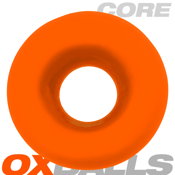 OXBALLS CORE Orange Ice Ribbed Ball Stretcher