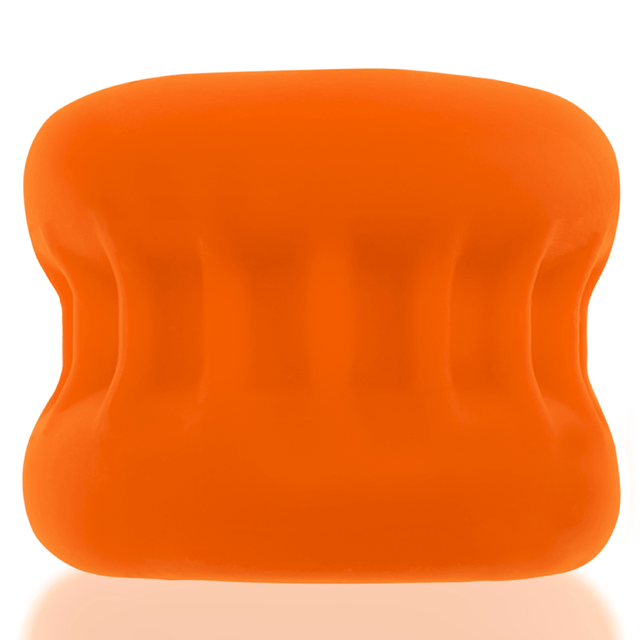 OXBALLS CORE Orange Ice Ribbed Ball Stretcher