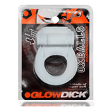 OXBALLS GLOWDICK Clear Ice LED Cock Ring