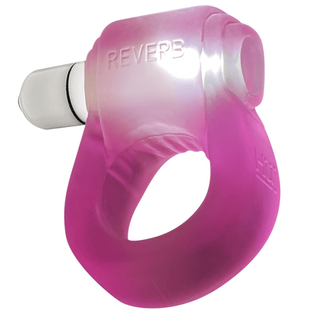 OXBALLS GLOWDICK Pink Ice LED Cock Ring