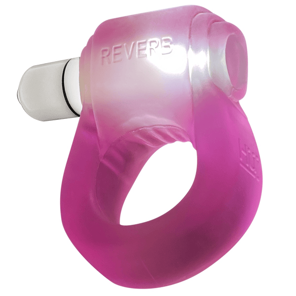 OXBALLS GLOWDICK Pink Ice LED Cock Ring