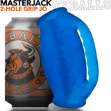 OXBALLS MASTERJACK Blue Ice Two-Way Male Stroker