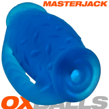 OXBALLS MASTERJACK Blue Ice Two-Way Male Stroker