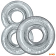 OXBALLS RIMRINGZ Clear 3-Pack Cock Rings