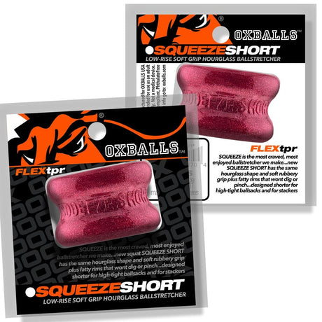 OXBALLS SQUEEZE SHORT Cherry Lips Ball Stretcher