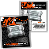 OXBALLS SQUEEZE SHORT Clear Ball Stretcher