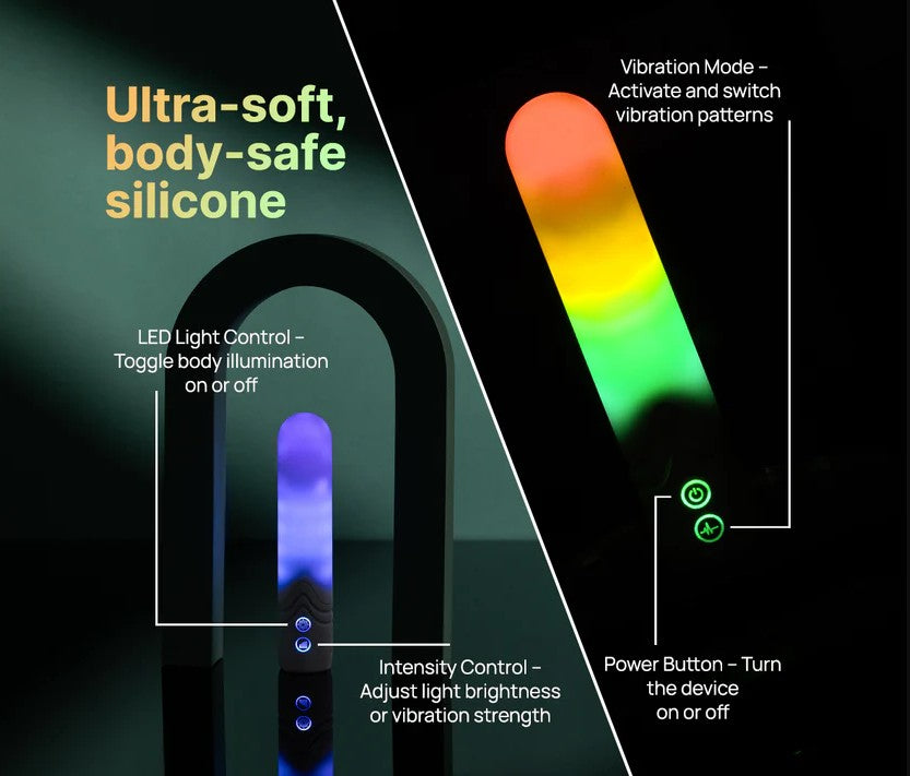 Paradise Illumination The Bullet – App-Controlled LED Bullet Vibrator