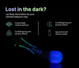 Paradise Illumination The Wand – App-Controlled LED Wand Massager