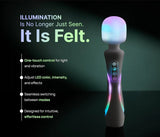 Paradise Illumination The Wand – App-Controlled LED Wand Massager