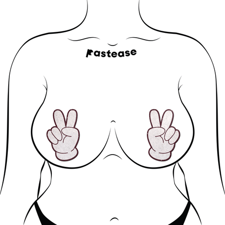 Peace Hands Pasties