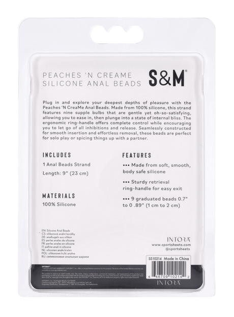 Peaches 'n CreaMe Silicone Anal Beads