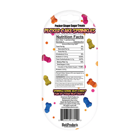Pecker Cake Sprinkles