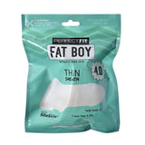 Perfect Fit Fat Boy 4.0" Thin Sheath Clear