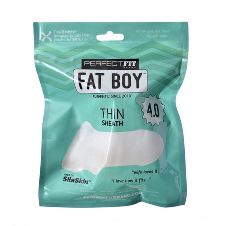 Perfect Fit Fat Boy 4.0" Thin Sheath Clear