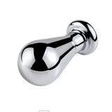 Pink Elephant Medium SS Bulb Butt Plug with Onyx Gem