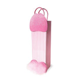 Pink Penis Gift Bag with feather balls