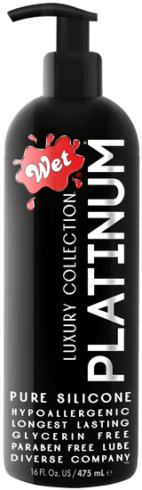 Platinum Silicone Based Sex Lube 16 Ounce