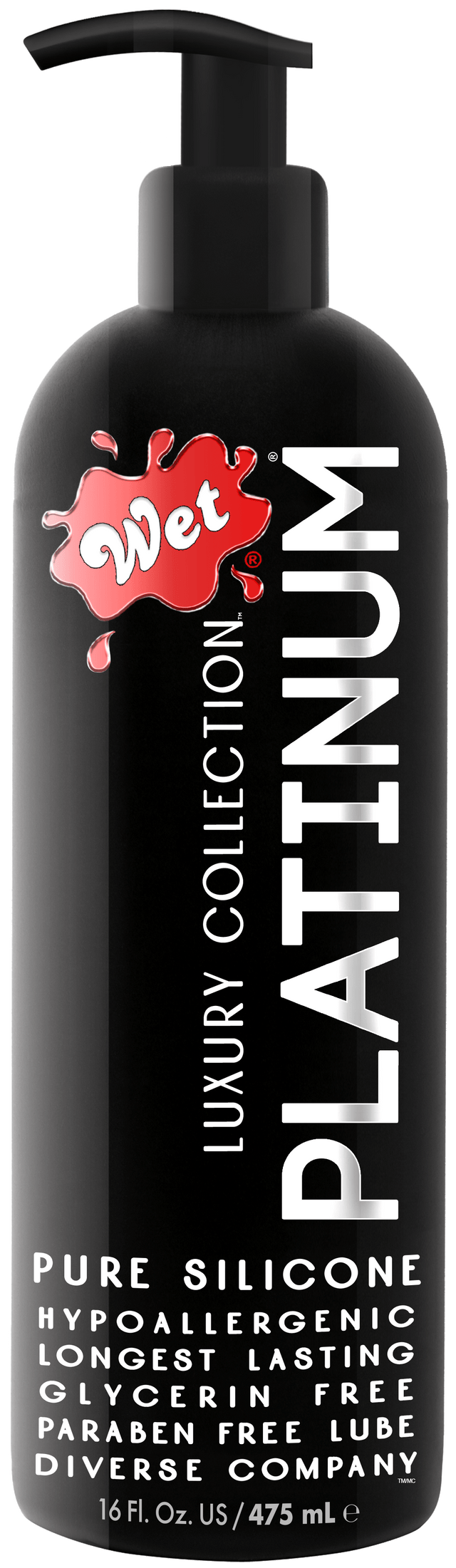 Platinum Silicone Based Sex Lube 16 Ounce