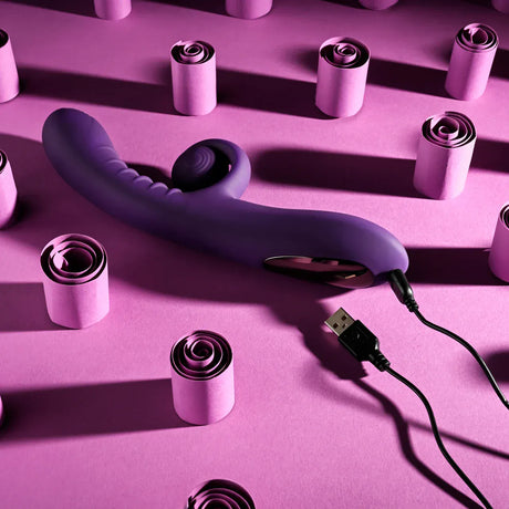 Playboy Curlicue Classic Rabbit Vibrator
