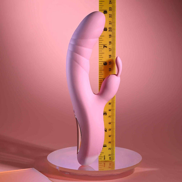 Playboy Rub Me Right Thrusting Rabbit G-Spot Vibrator